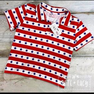 Stars and stripe boys shirt